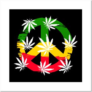 Rasta Colors, Herbs, Meditation, Reggae Colors Posters and Art